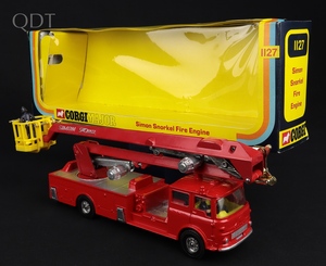 Corgi toys 1127 simon snorkel fire engine ll129 front