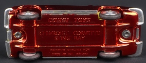 Corgi toys 310 chevrolet corvette sting ray ll133 base
