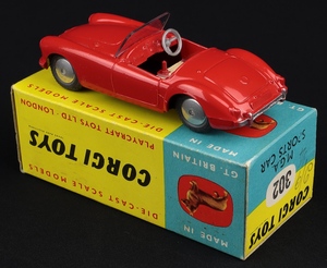 Corgi toys 302 mga sports car ll166 back