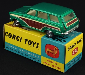 Corgi toys 491 ford consul cortina super estate car ll178 back