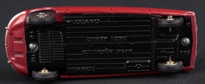 French dinky toys 530 citroen ds19 ll227 base