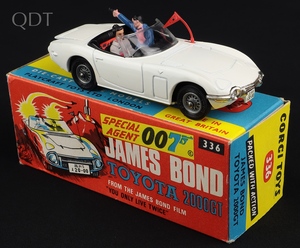 Corgi toys 336 james bond's toyota ll237 front