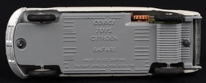 Corgi toys 475 citroen safari ski club ll253 base