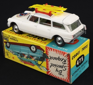 Corgi toys 475 citroen safari ski club ll253 back