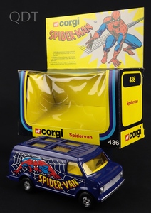 Corgi toys 436 spider van ll257 front