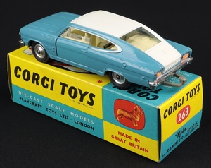 Corgi toys 263 marlin rambler sports fastback ll279 back