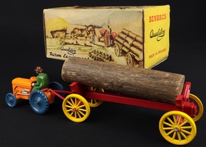 Benbros farm equipmant tractor and log cart ll293 back