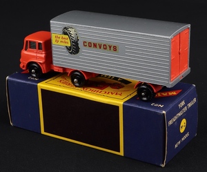Matchbox major series no 2 pack york freightmaster trailer ll314 back