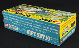Corgi toys gift set 10 marlin rambler kayak set ll238 box