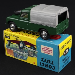 Corgi toys 438 landrover ll242 back