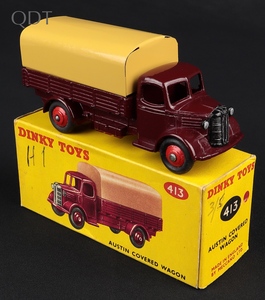 Dinky toys 413 austin covered wagon ll335 front