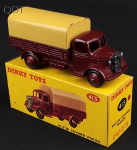 Dinky toys 413 austin covered wagon ll343 front