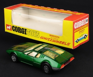 Corgi toys 20 mangusta de tomaso ll370 back