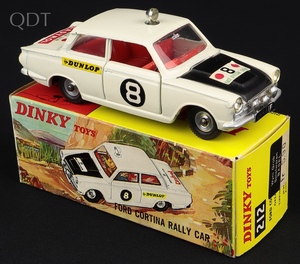 Dinky toys 212 ford cortina rally car ll383 front