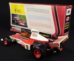Corgi toys 191 mclaren m230f1 ll448 back