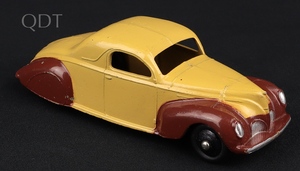 Dinky toys 39cu lincoln zephyr ll510 front