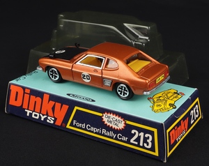 Dinky toys 282 ford capri rally car ll535 back