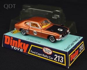 Dinky toys 282 ford capri rally car ll535 front