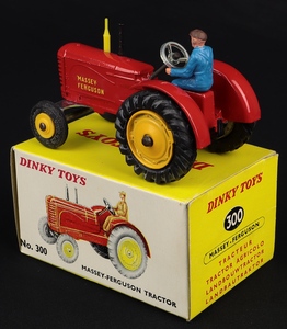 Dinky toys 300 massey ferguson tractor ll537 back