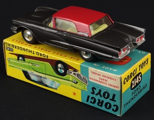 Corgi toys 214s ford thunderbird ll559 back