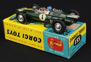 Corgi toys 155 lotus formula 1 racing car ll563 back