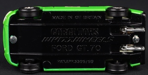 Corgi toys 316 ford gt70 ll564 base
