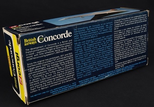 Corgi toys 650 concorde british airways ll569 base