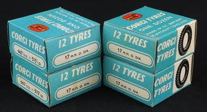 Corgi 1451 12 tyres j604 image