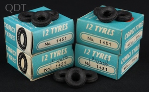 Corgi 1451 12 tyres j604 front