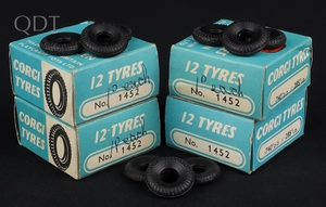 Corgi 1452 tyres j605 front
