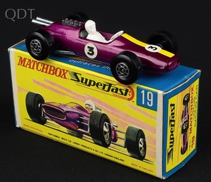 Matchbox 19 lotus racing car c351 front
