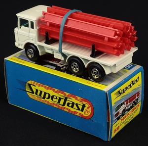 Matchbox superfast 58 daf girder truck c352 back