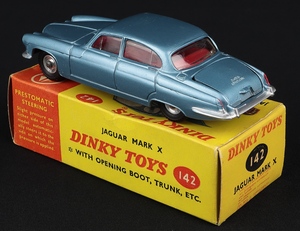 Dinky toys 142 jaguar mark x c999 back