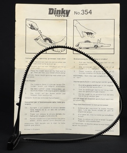 Dinky toys 354 pink panther ll599 leaflet
