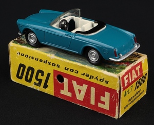 Mercury no. 7 fiat 1500 spyder ll602 back