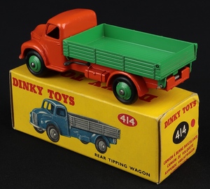 Dinky toys 414 rear tipping wagon ll615 back