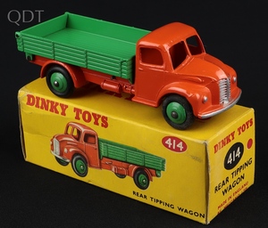 Dinky toys 414 rear tipping wagon ll615 front