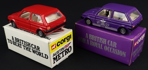 Corgi toys 275 austin mini metro ll631 back