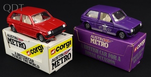 Corgi toys 275 austin mini metro ll631 front