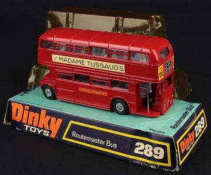 Dinky toys 289 routemaster bus madame tussaud's c353 back