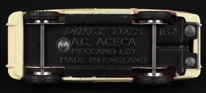 Dinky toys 167 ac aceca nabisco ll649 base