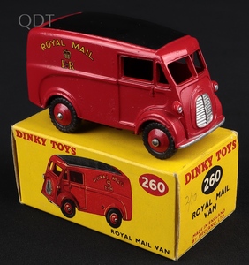 Dinky toys 260 royal mail van ll651 front