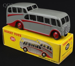 Dinky toys 280 observation coach ll654 front