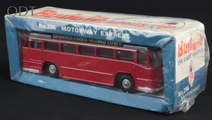 Budgie 296 motorway express coach ll717 front