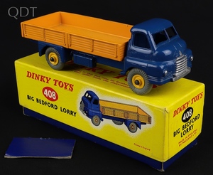 Dinky toys 408 big bedford lorry ll720 front