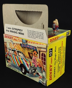 Dinky toys 107 stripey the magic mini ll721 box