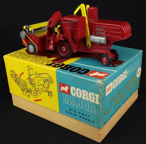 Corgi major 1111 massey ferguson 780 combine harvester ll732 back