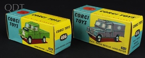 Corgi toys boxes 406 416 ll733 front