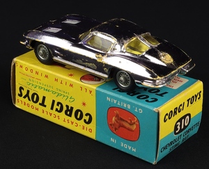 Corgi toys 310 chevrolet corvette sting ray ll740 front
