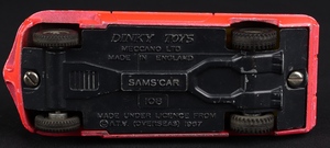 Dinky toys 108 sam's car ll769 base